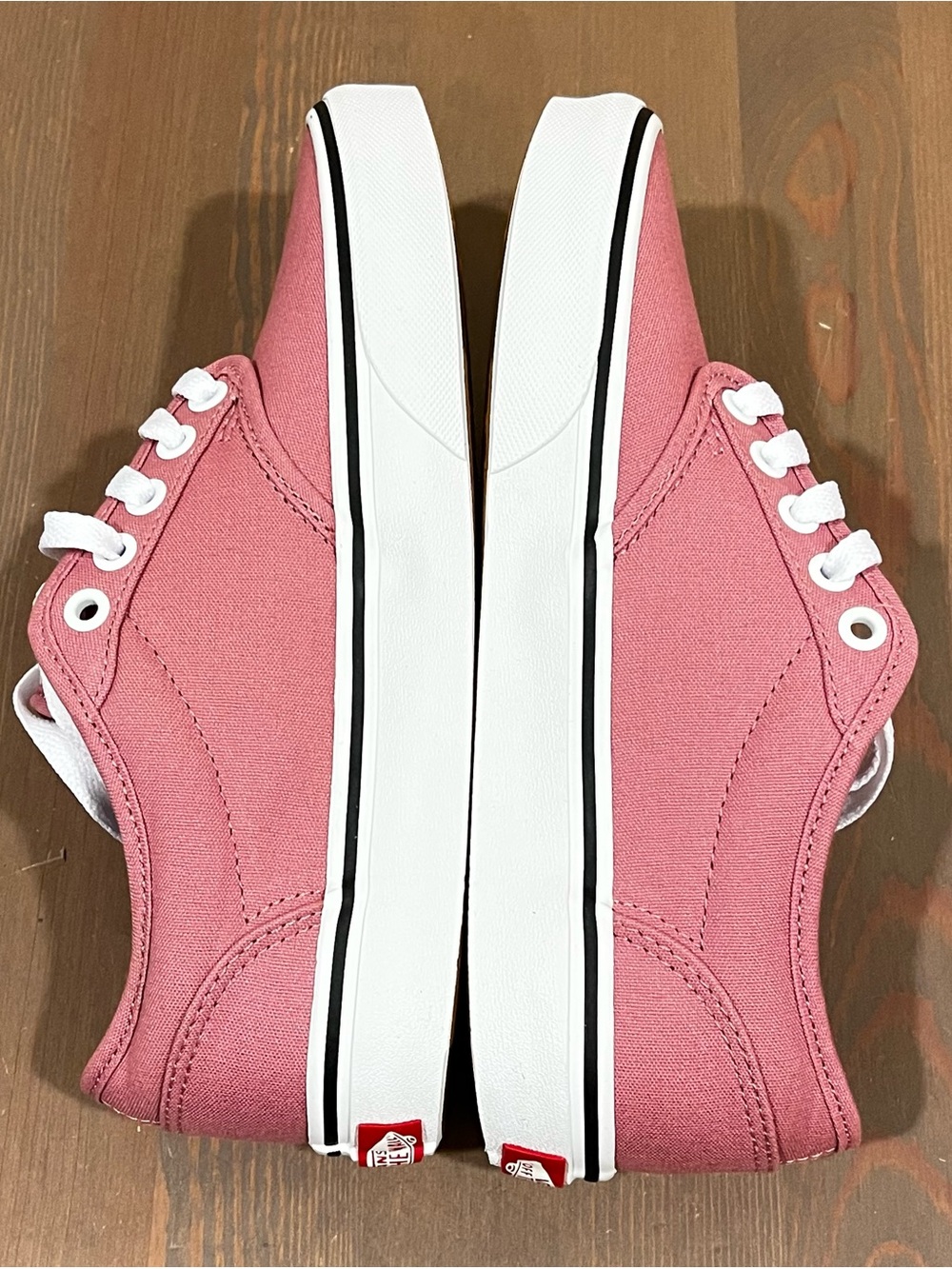 NEW Vans Atwood Sneakers Canvas Mauve Women’s 7 Low Top Lace Up Retro Classic - Picture 8 of 10